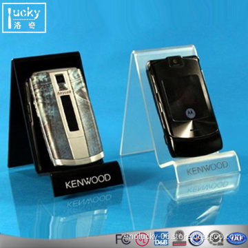 Clear Acrylic Cell Phone Stand,Acrylic Smart Phone Holder